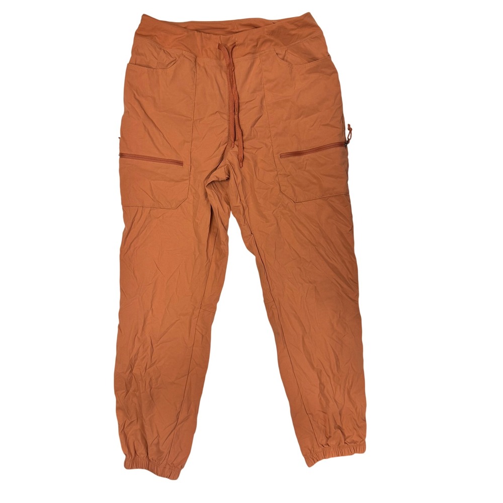 Patagonia Women Quandary Joggers Burnt Orange Hiking Pants Medium